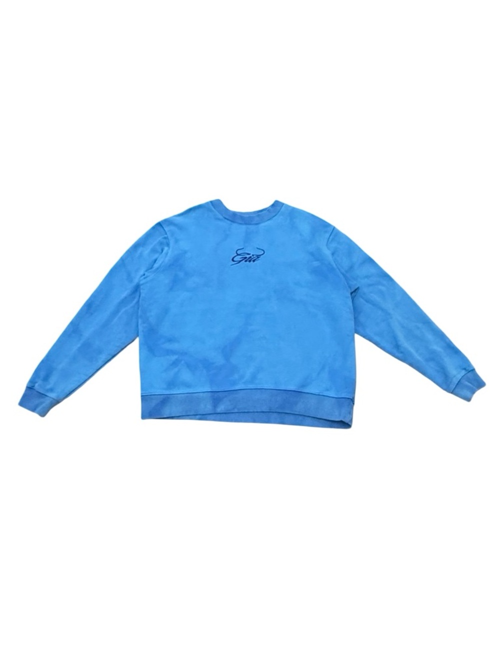I.AM.GIA Women’s Light Blue Logo Crewneck Sweatshirt